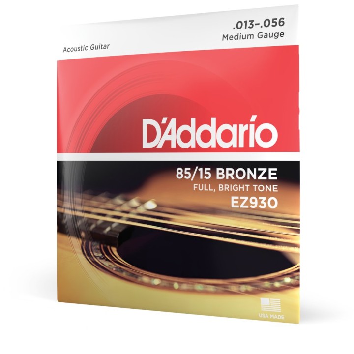 D'Addario - EZ930 Corde  per Chitarra Acustica in Bronzo 85/15
