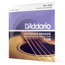 D'Addario - EJ26 Set di Corde per Chitarra Acustica