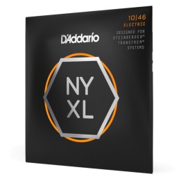 D'Addario - NYXLS1046 Corde per Chitarra Elettrica in Nichel, Regular Light, Doppia Sfera, 10-46
