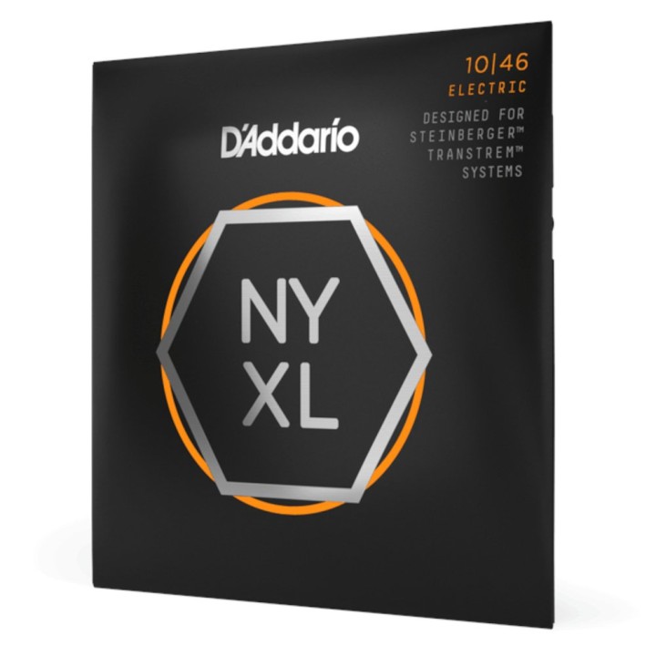 D'Addario - NYXLS1046 Corde per Chitarra Elettrica in Nichel, Regular Light, Doppia Sfera, 10-46