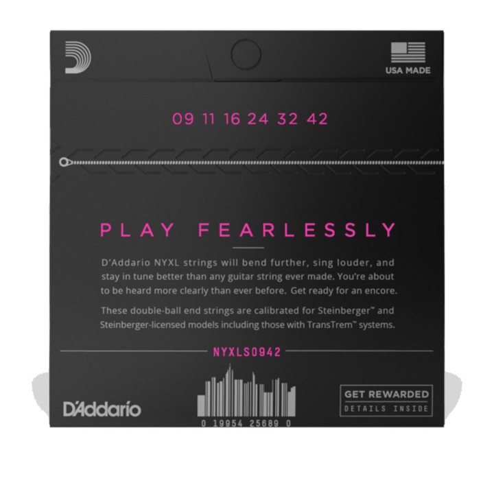D'Addario - NYXLS0942 Corde per chitarra elettrica, Nickel Wound, Super Light