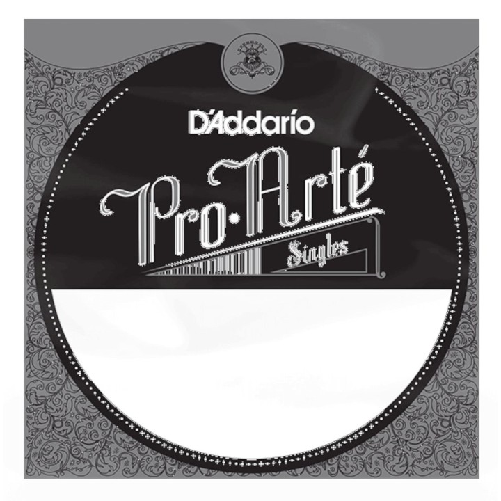 D'Addario - J4401 Corda Singola per Chitarra Classica in Nylon, Pro-Arte, Extra-Hard Tension, 29