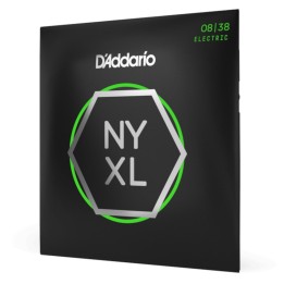 D'Addario - NYXL0838 Corde pe Chitarra Elettrica, Nickel Wound, Extra Super Light