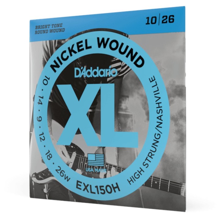 D'Addario - EXL150H Corde per Chitarra Elettrica, High Strung/Nashville