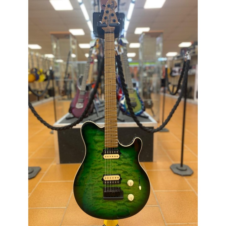 Music Man Axis Super Sport Matcha Quilt Top - Chitarra Elettrica