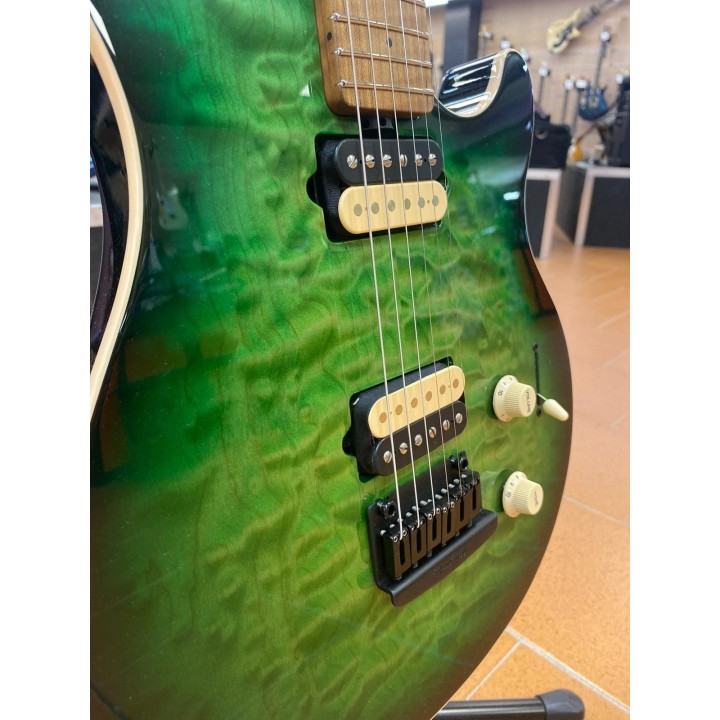 Music Man Axis Super Sport Matcha Quilt Top - Chitarra Elettrica