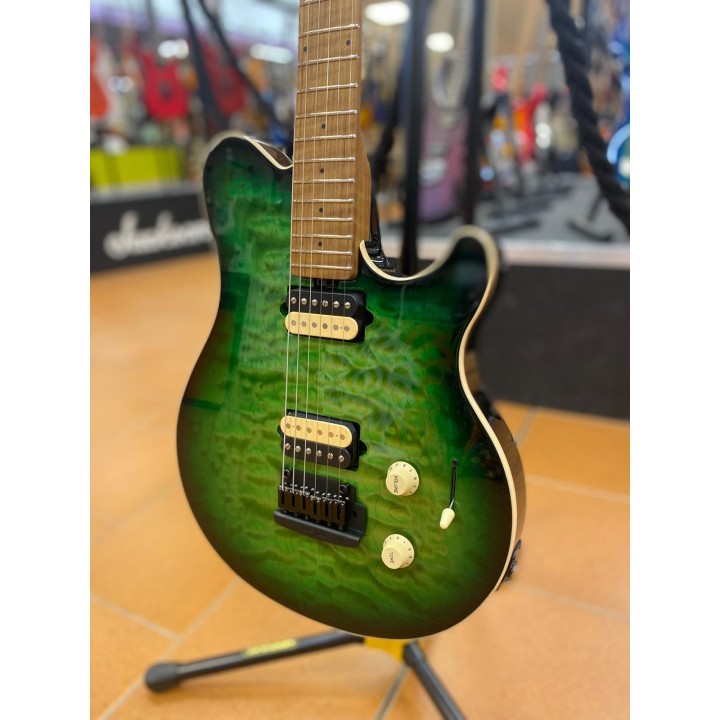 Music Man Axis Super Sport Matcha Quilt Top - Chitarra Elettrica