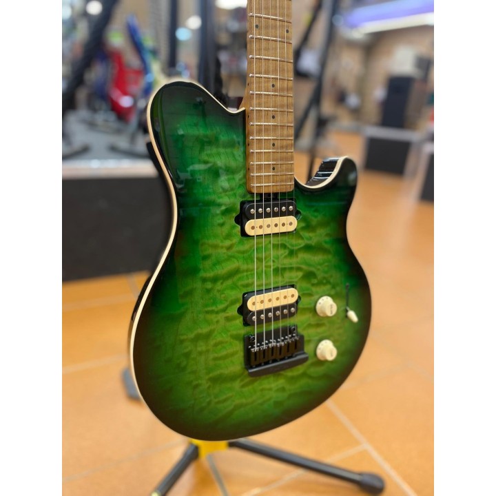 Music Man Axis Super Sport Matcha Quilt Top - Chitarra Elettrica