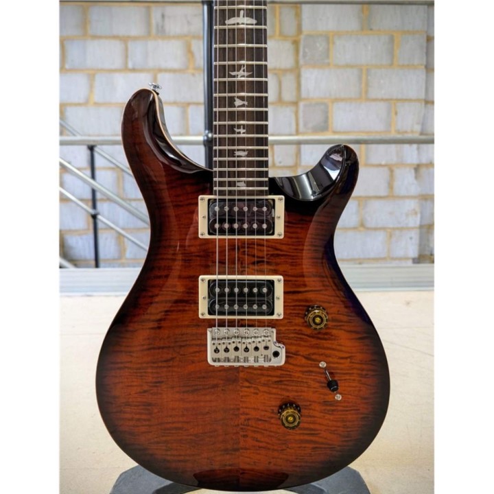 PRS Se Custom 24 Limited Orange Tiger Smokeburst 2025 - Chitarra elettrica solid body