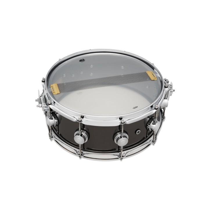 Drum Workshop Rullante Collectors Series Black Nickel Over Brass 14"×5,5" - DRVB5514SVC
