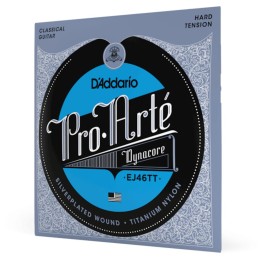 D'Addario - EJ46TT Corde per Chitarra Classica, Pro-Arté Dynacore, Hard Tension