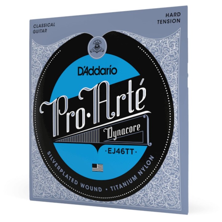 D'Addario - EJ46TT Corde per Chitarra Classica, Pro-Arté Dynacore, Hard Tension