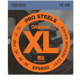 D'Addario - EPN600 Corde per Chitarra Eletrica, Pure Nickel, Jazz Medium