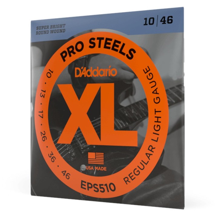 D'Addario - EPS510  Corde per Chitarra Elettrica, Prosteels, Regular Light