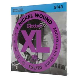 D'Addario - EXL120 Set di Corde per Chitarra Elettrica