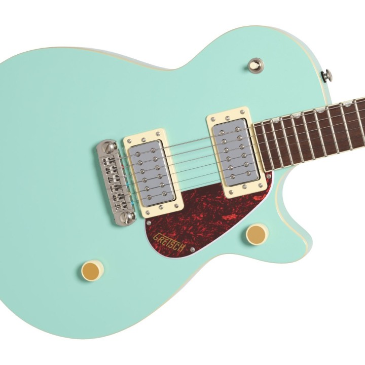 Gretsch Streamliner Jet Club Single-Cut with Wraparound, Laurel Fingerboard, Mint Metallic