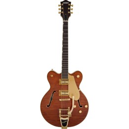 Gretsch - Electromatic LTD Flame Okoume Broadkaster Double-Cut with Bigsby, RNDORG