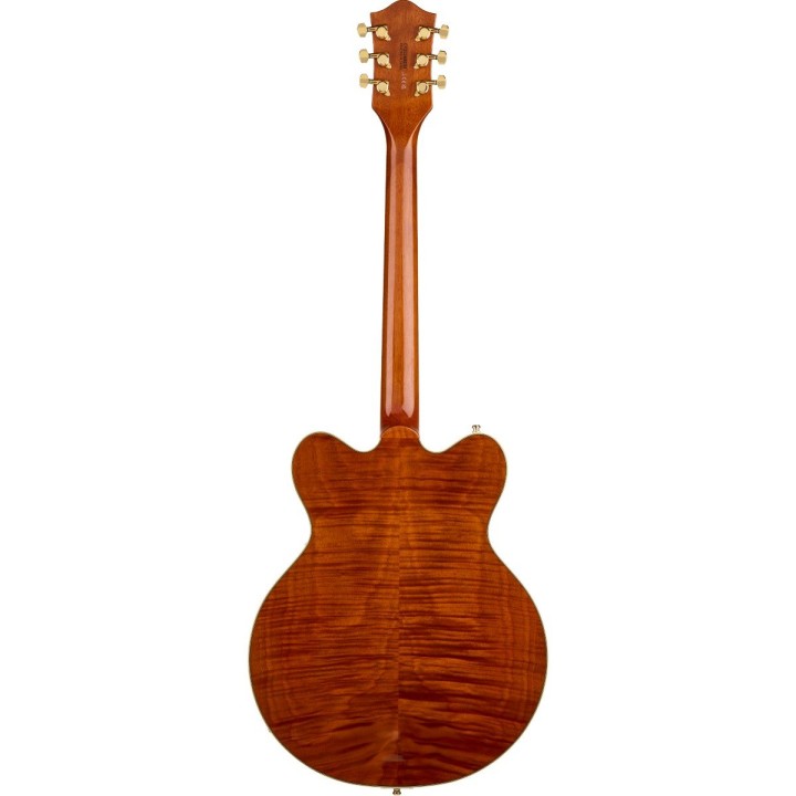 Gretsch - Electromatic LTD Flame Okoume Broadkaster Double-Cut with Bigsby, RNDORG