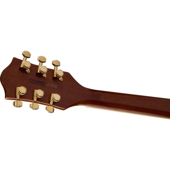 Gretsch - Electromatic LTD Flame Okoume Broadkaster Double-Cut with Bigsby, RNDORG