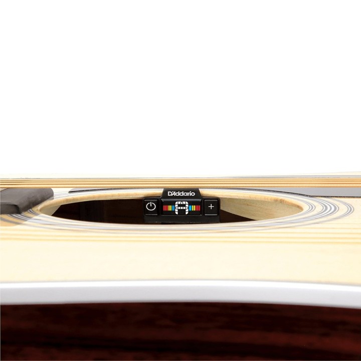 D'Addario - EXP16-CT15 Corde per Chitarra Acustica con Accordatore CT-15 Micro Soundhole Tuner