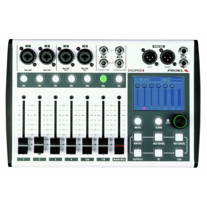 Proel DIGIPAD8 - Mixer digitale