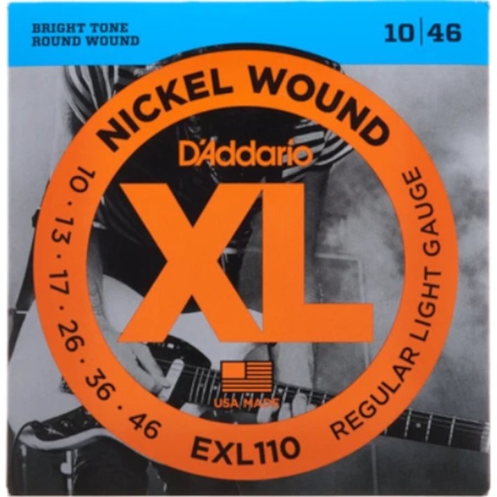 D'Addario - EPX110 Corde per Chitarra Elettrica, Coated Nickel Wound, Regular Light