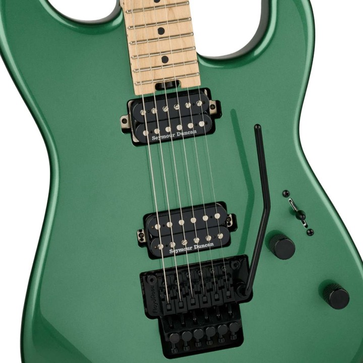 Charvel Pro-Mod San Dimas Style 1 HH FR MPL, Maple Fingerboard, Pelham Green