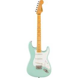 Fender Classic Vibe '50s Stratocaster HT, Maple Fingerboard, Parchment Pickguard, Surf Green