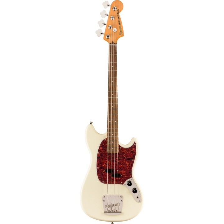 Squier Classic Vibe '60s Mustang Bass, Laurel Fingerboard, Olympic White