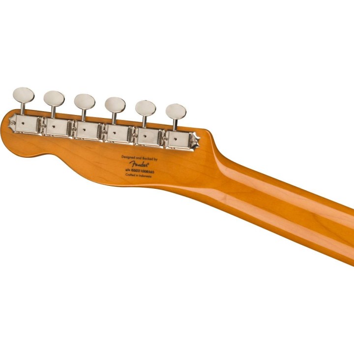 Squier Classic Vibe Baritone Custom Telecaster, Laurel Fingerboard, Parchment Pickguard, Black
