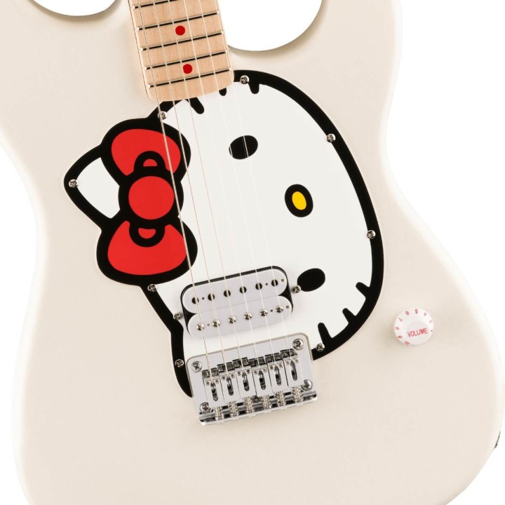 Squier Fender x Hello Kitty White Stratocaster