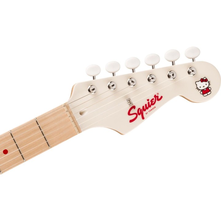 Squier Fender x Hello Kitty White Stratocaster