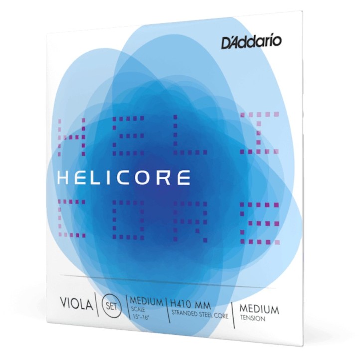 D'Addario - H411 MM Corda Singola LA per Viola, Helicore, Medium Scale, Medium Tension