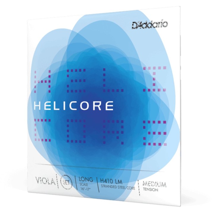 D'Addario - H412 LM Corda Singola RE per Viola, Helicore, Long Scale, Medium Tension