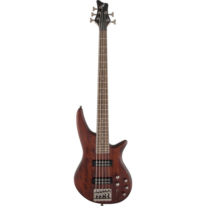 Jackson JS Series Spectra Bass JS3V, Walnut Stain - Basso Elettrico 5 Corde