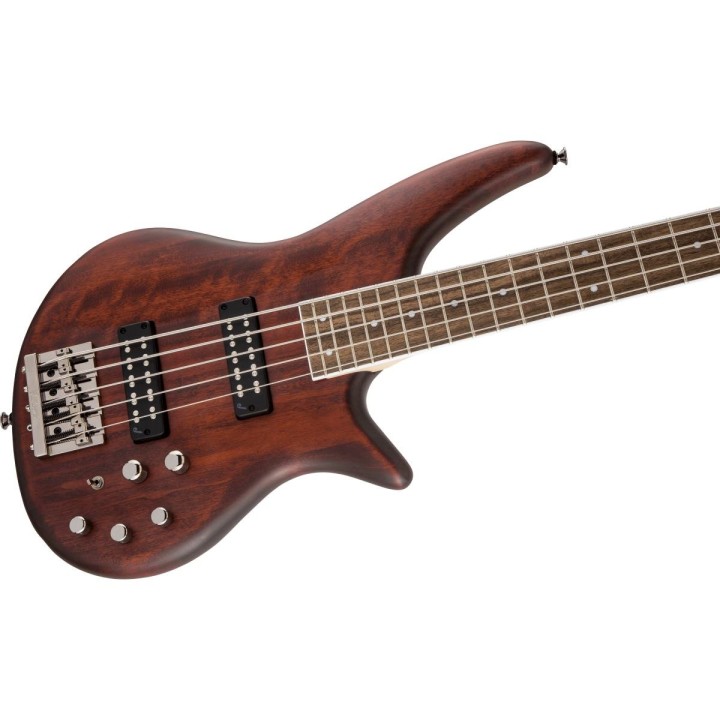 Jackson JS Series Spectra Bass JS3V, Walnut Stain - Basso Elettrico 5 Corde