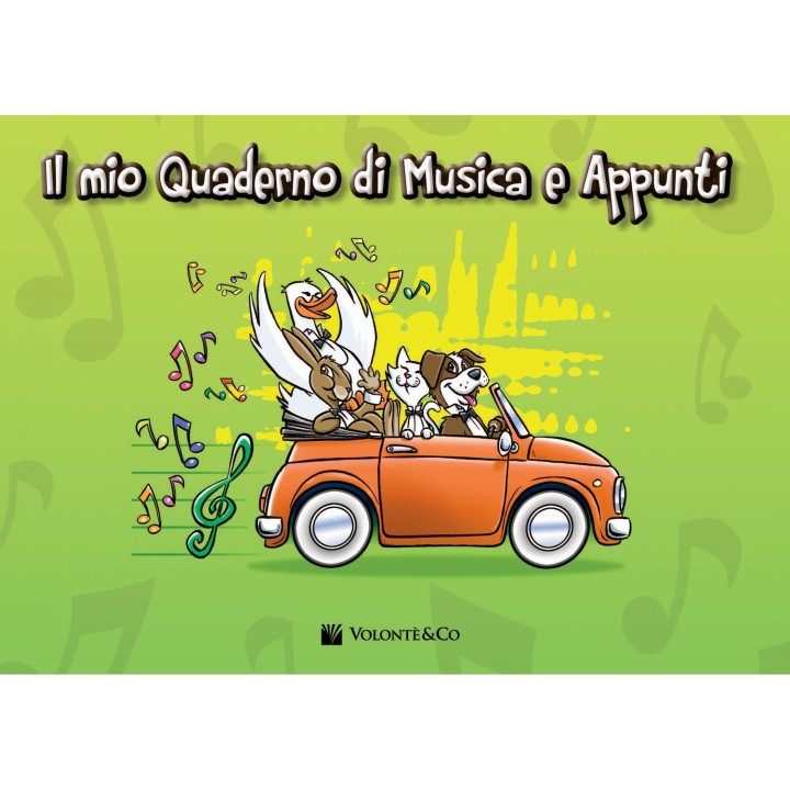 VOLONTE & CO. | MB359 IL MIO QUADERNO DI MUSICA E APPUNTI
