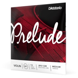 D'Addario - J810 1/2M Corde per Violino Prelude, Medium Tension, Scale 1/2