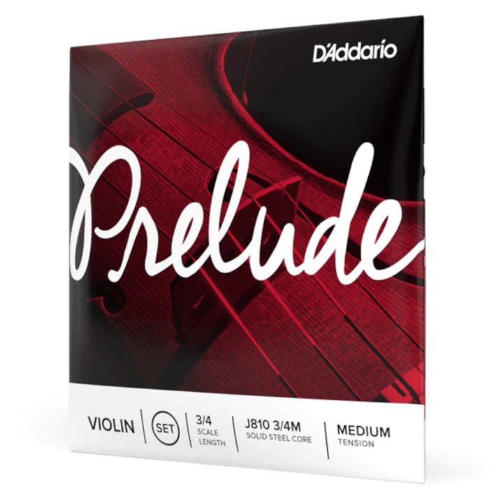 D'Addario - J814 3/4M Corda SOL per Violino Prelude, Medium Tension, Scale 3/4