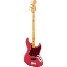 Fender American Professional Classic Jazz Bass, Maple Fingerboard, Faded Dakota Red