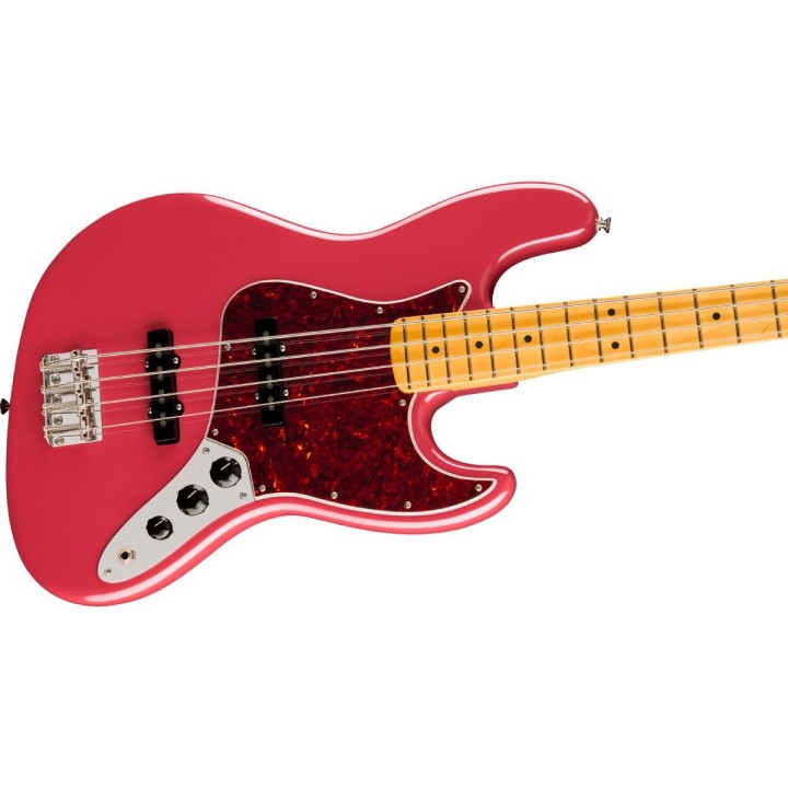 Fender American Professional Classic Jazz Bass, Maple Fingerboard, Faded Dakota Red