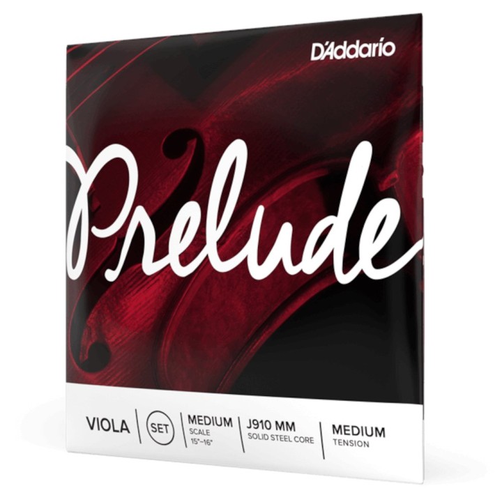 D'Addario - J910 MM Corde per Viola Prelude, Medium Tension, Medium Scale