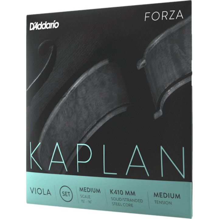 D'Addario - K410 MM Corde per Viola, Kaplan, Merdium Scale, Medium Tension