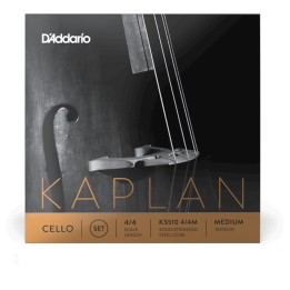 D'Addario - KS511 4/4M Corda Singola LA per Cello, Kaplan, Medium Tension, Scale 4/4