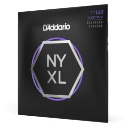 D'Addario - NYXL1150BT Corde per Chitarra Elettrica, Nickel Wound, Balanced Medium Tension, 11-50