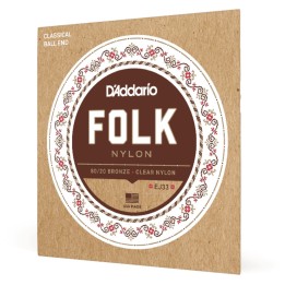 D'Addario - EJ33 Corde per Chitarra Folk, 80/20 Bronze Wrap