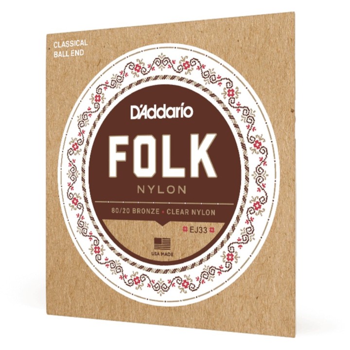 D'Addario - EJ33 Corde per Chitarra Folk, 80/20 Bronze Wrap