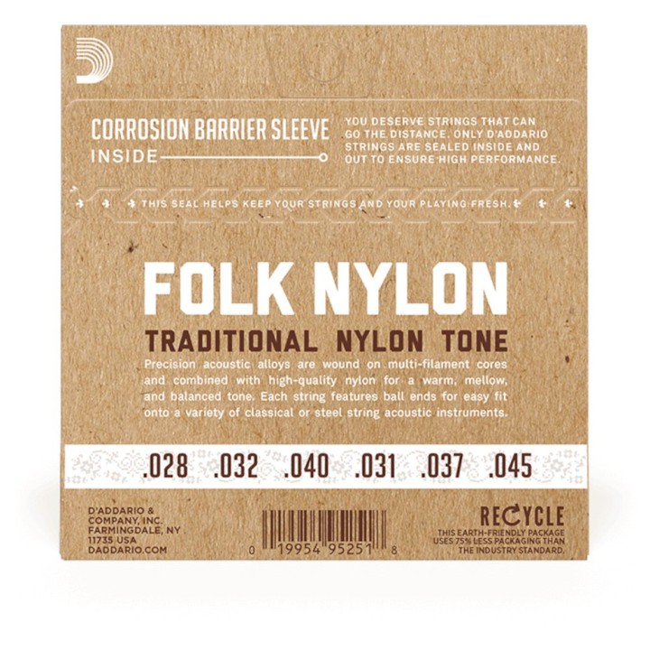 D'Addario - EJ33 Corde per Chitarra Folk, 80/20 Bronze Wrap