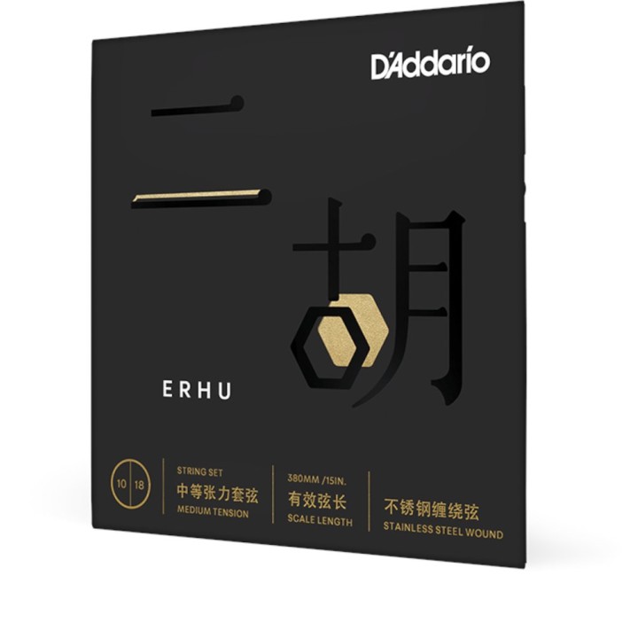 D'addario - ERHU01 Corde per Erhu, Medium Tension