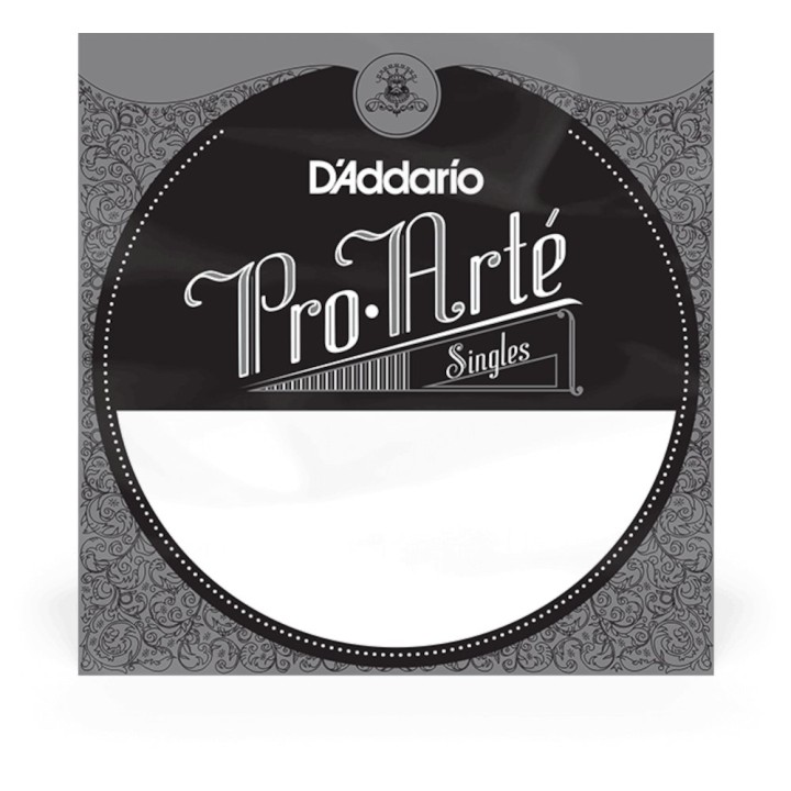 D'Addario - J4404 Corda Singola RE per Chitarra Classica, Pro-Arte, Nylon, Extra-Hard Tension